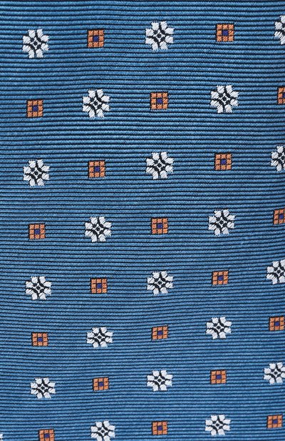 Шелковый галстук CANALI синего цвета по цене 23150 руб., арт. 18/HJ04568, фото 4 Шелковый галстук CANALI, арт. 18/HJ04568, фото 4