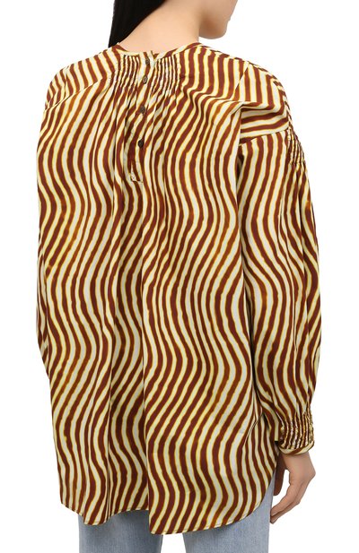 Блузка из хлопка DRIES VAN NOTEN, арт. 211-30777-2009, фото 4