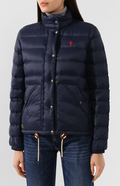 Пуховая куртка POLO RALPH LAUREN темно-синего цвета по цене 39450 руб., арт. 211750267, фото 3 Пуховая куртка POLO RALPH LAUREN, арт. 211750267, фото 3