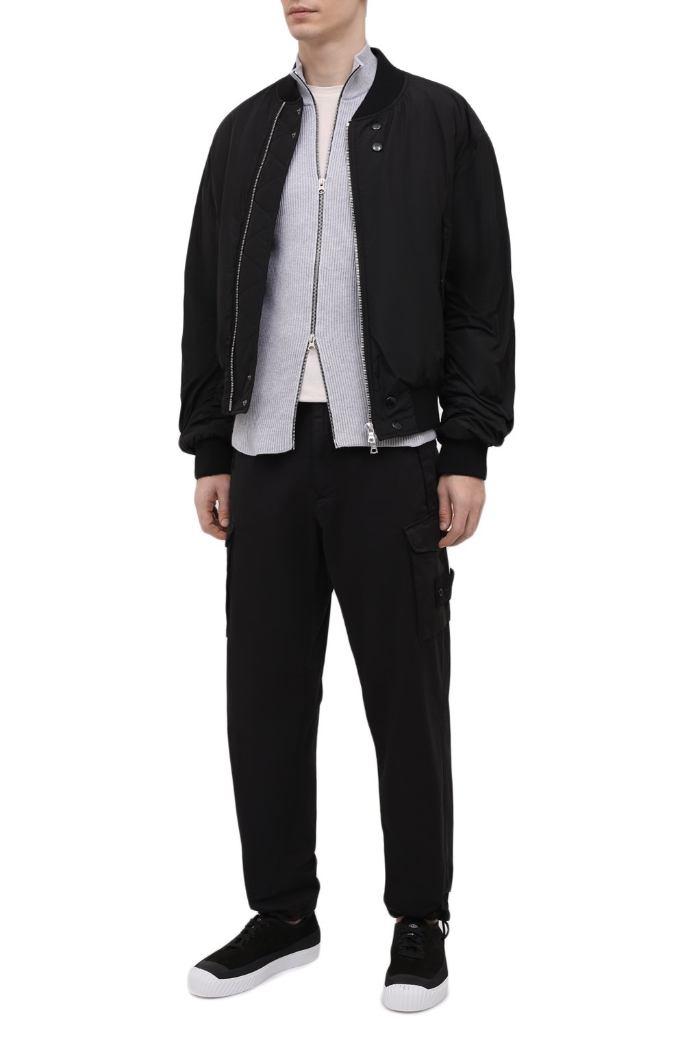 Хлопковый кардиган STONE ISLAND, арт. 7415549D8, фото 2