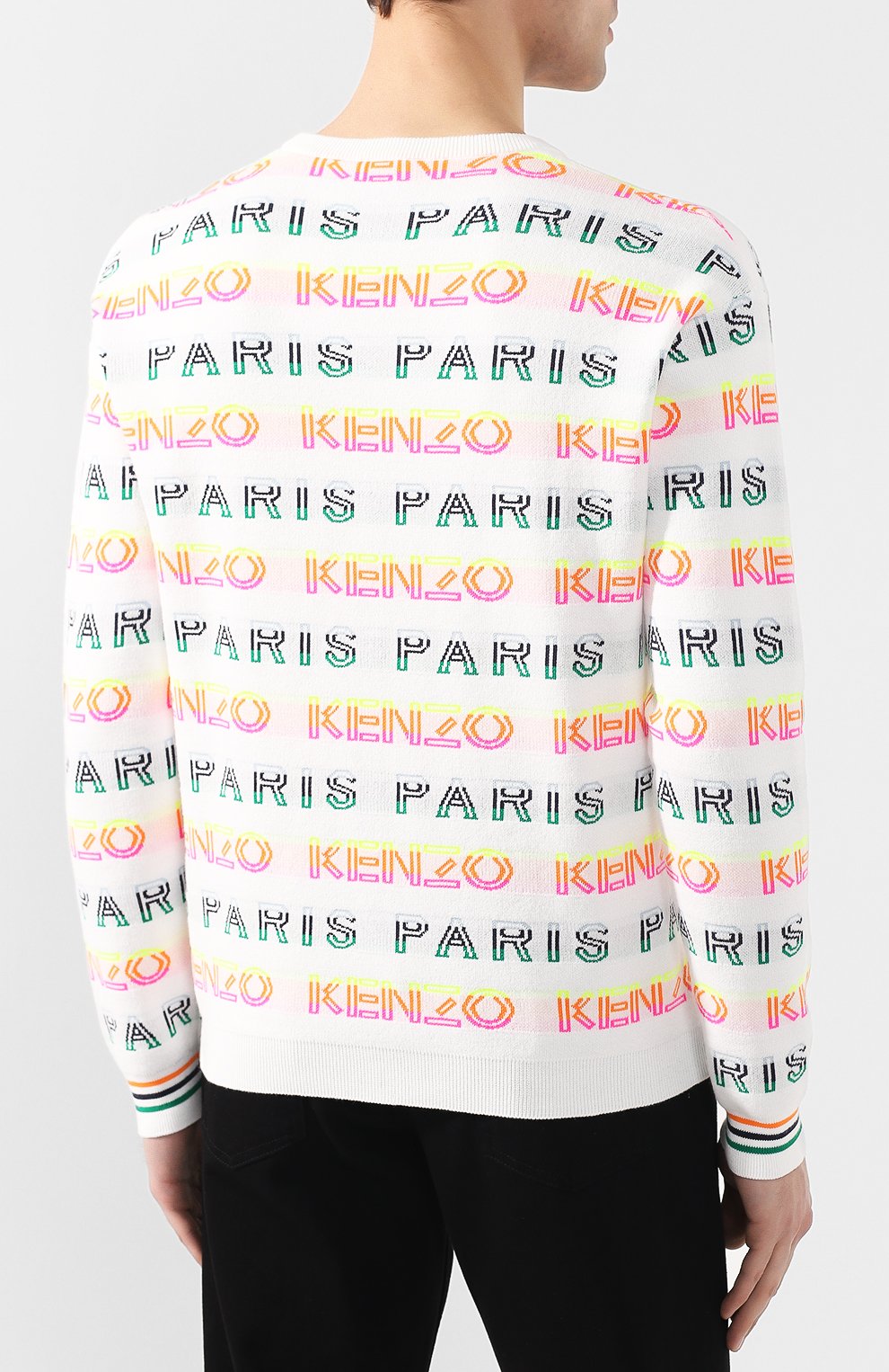 Хлопковый джемпер KENZO, арт. 5PU2423LD, фото 4