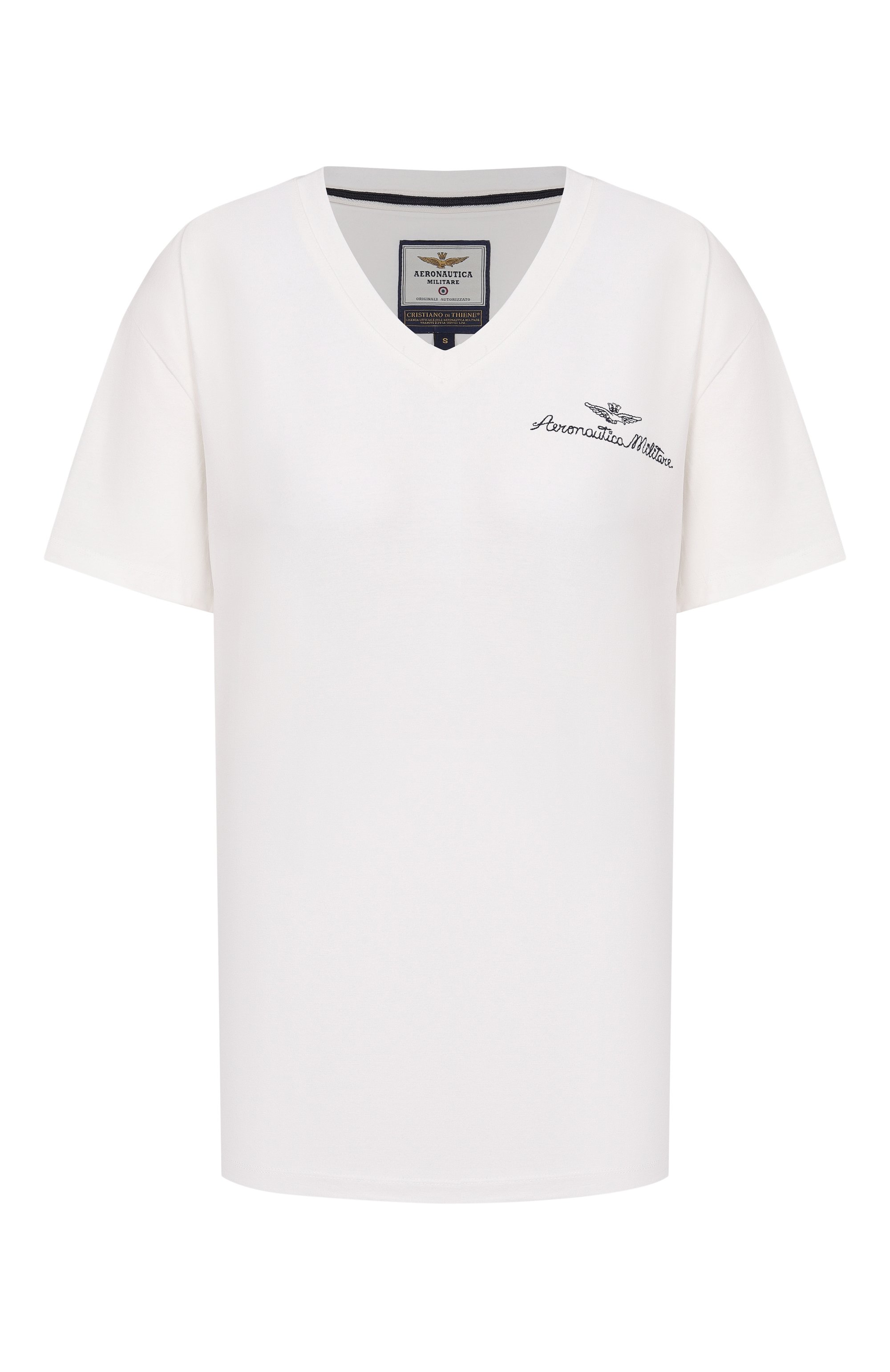 Хлопковая футболка AERONAUTICA MILITARE, арт. TS2491DJ00675, фото 1