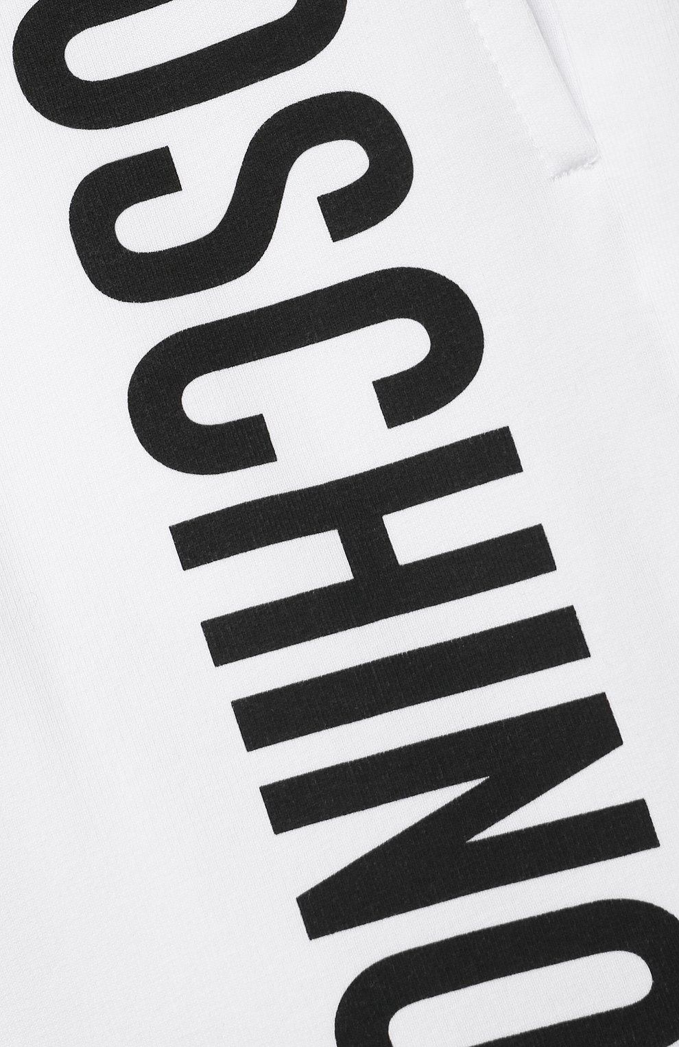 Хлопковые шорты MOSCHINO белого цвета по цене 6995 руб., арт. HMQ007/LDA27/4A-8A, фото 3 Хлопковые шорты MOSCHINO, арт. HMQ007/LDA27/4A-8A, фото 3