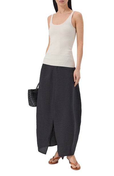 Шелковая юбка TOTEME, арт. 252-WRB0275-FB0368, фото 2