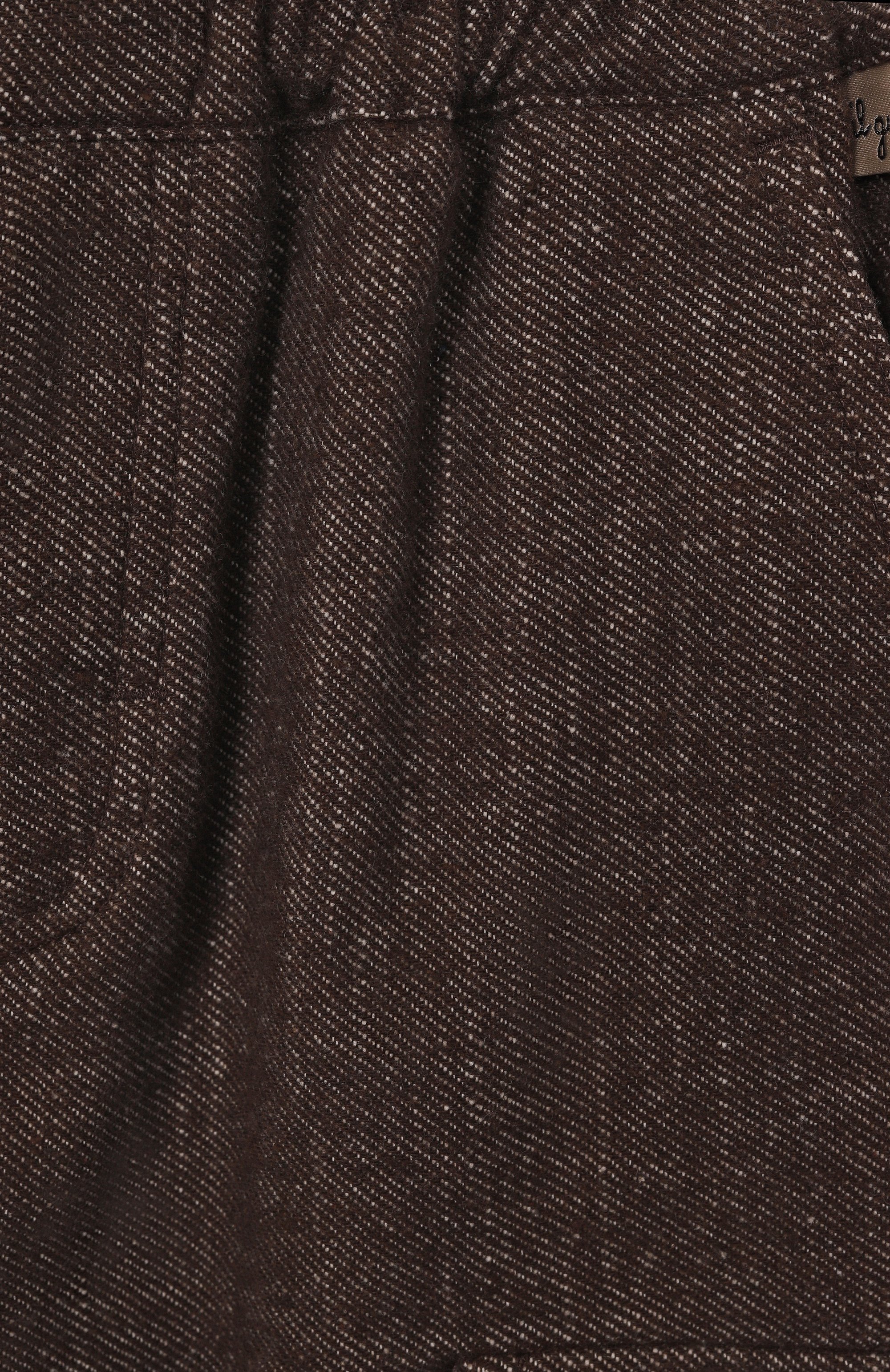 Джинсы IL GUFO коричневого цвета по цене 18500 руб., арт. A25GPL0030C0074/2-4, фото 3 Джинсы IL GUFO, арт. A25GPL0030C0074/2-4, фото 3