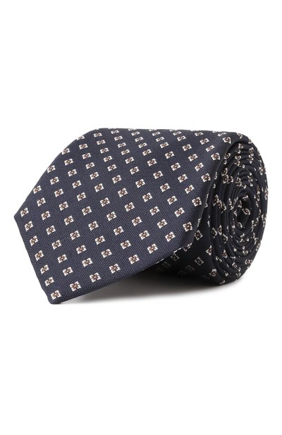 Мужской шелковый галстук CANALI, арт. 18/HJ04201