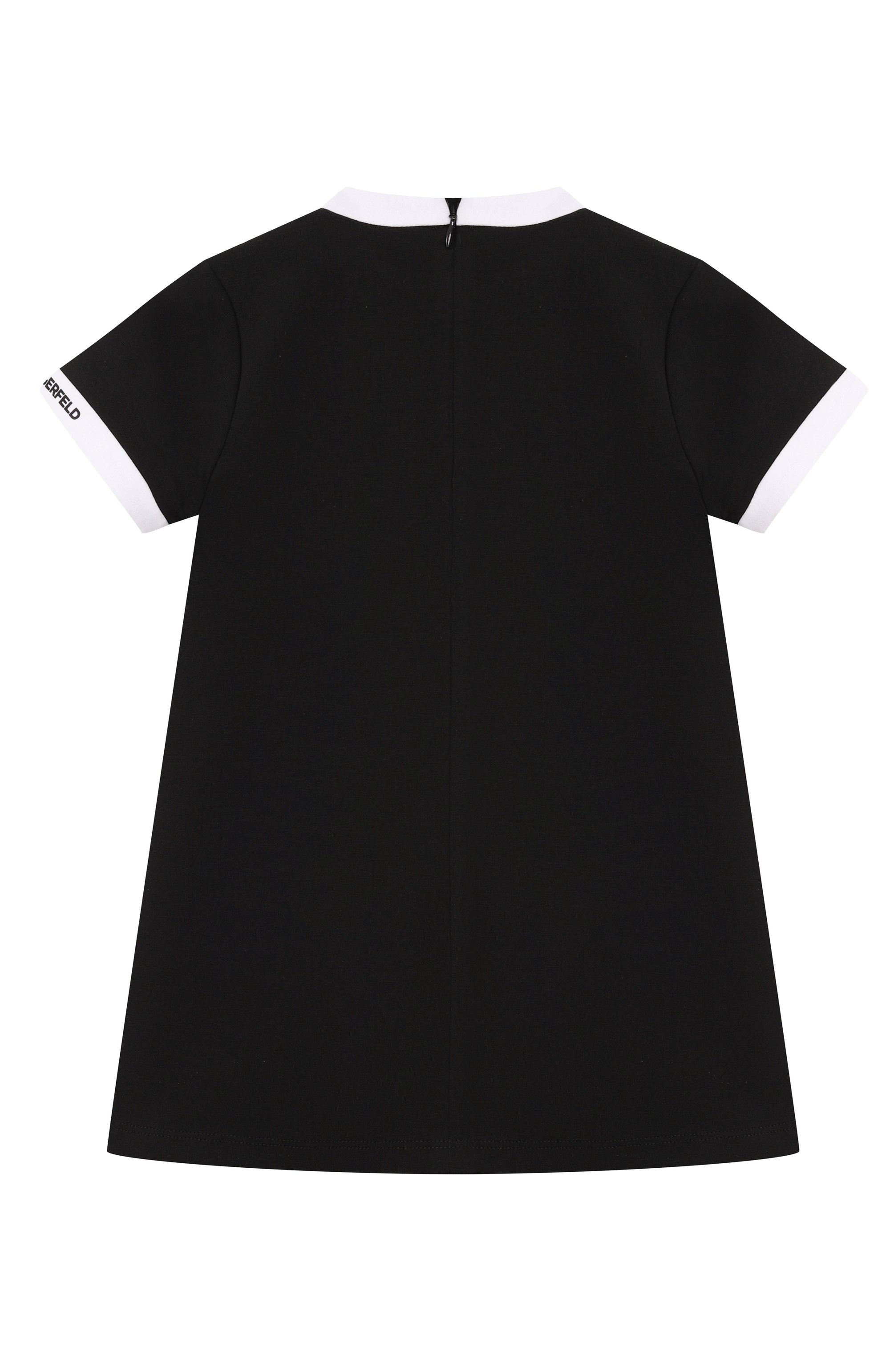 Хлопковое платье KARL LAGERFELD KIDS, арт. Z31062, фото 2