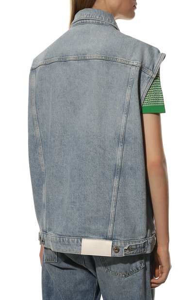 Джинсовая жилетка 7 FOR ALL MANKIND, арт. JSSJC100AI, фото 4