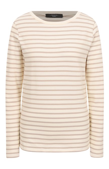 Женская хлопковый лонгслив WEEKEND MAX MARA, арт. ERASM0