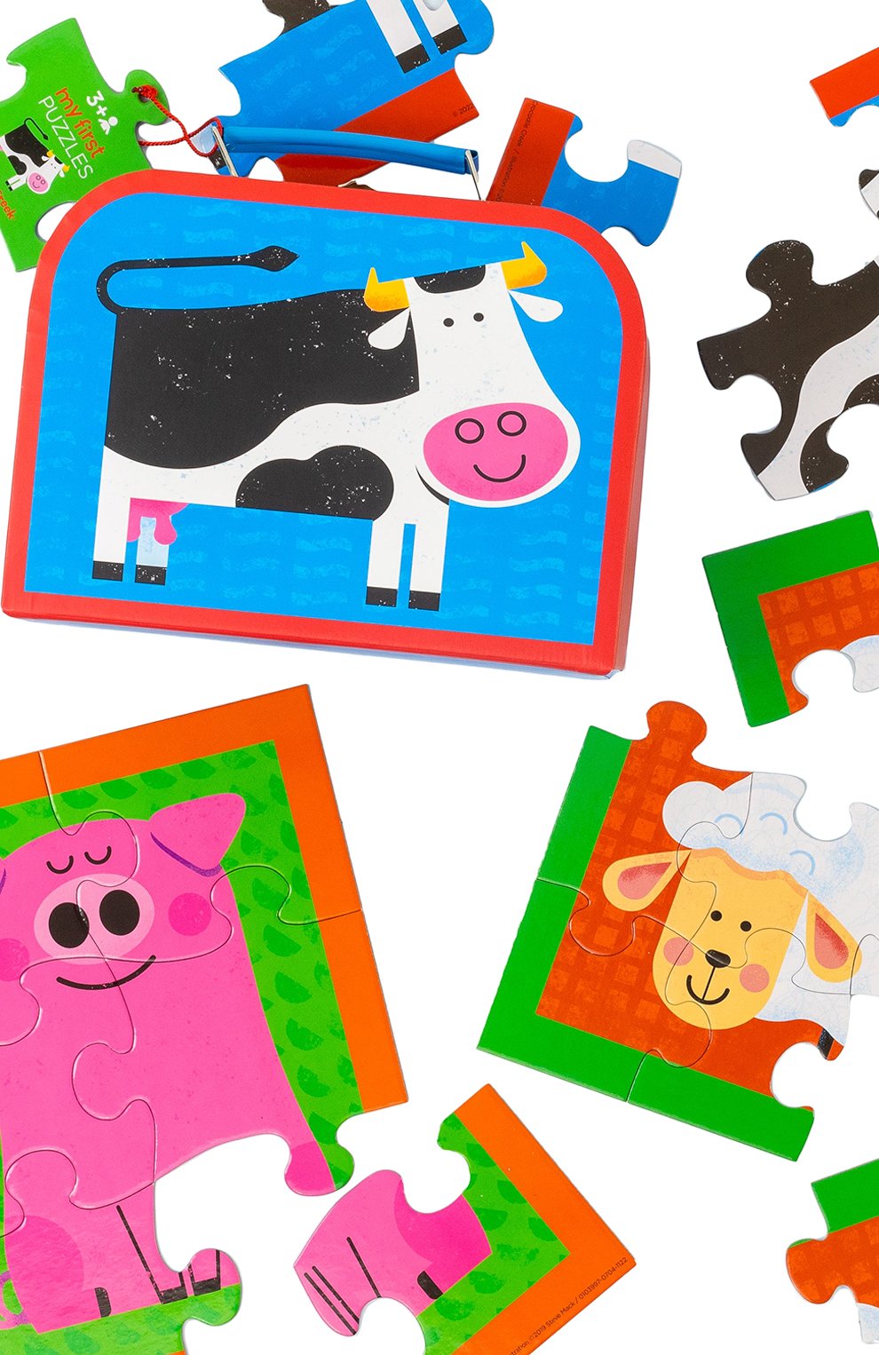 Пазл мой первый пазл корова 27 деталей CROCODILE CREEK, арт. 29507, фото 3