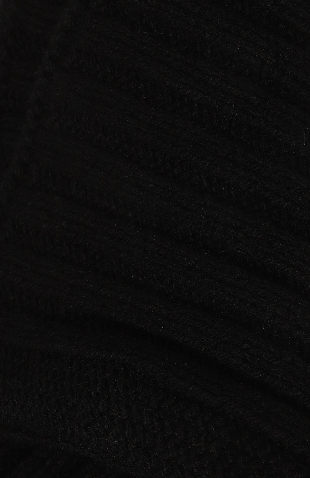 Шарф-снуд из кашемира и шерсти RICK OWENS, арт. RU02C7484/WSBR, фото 4