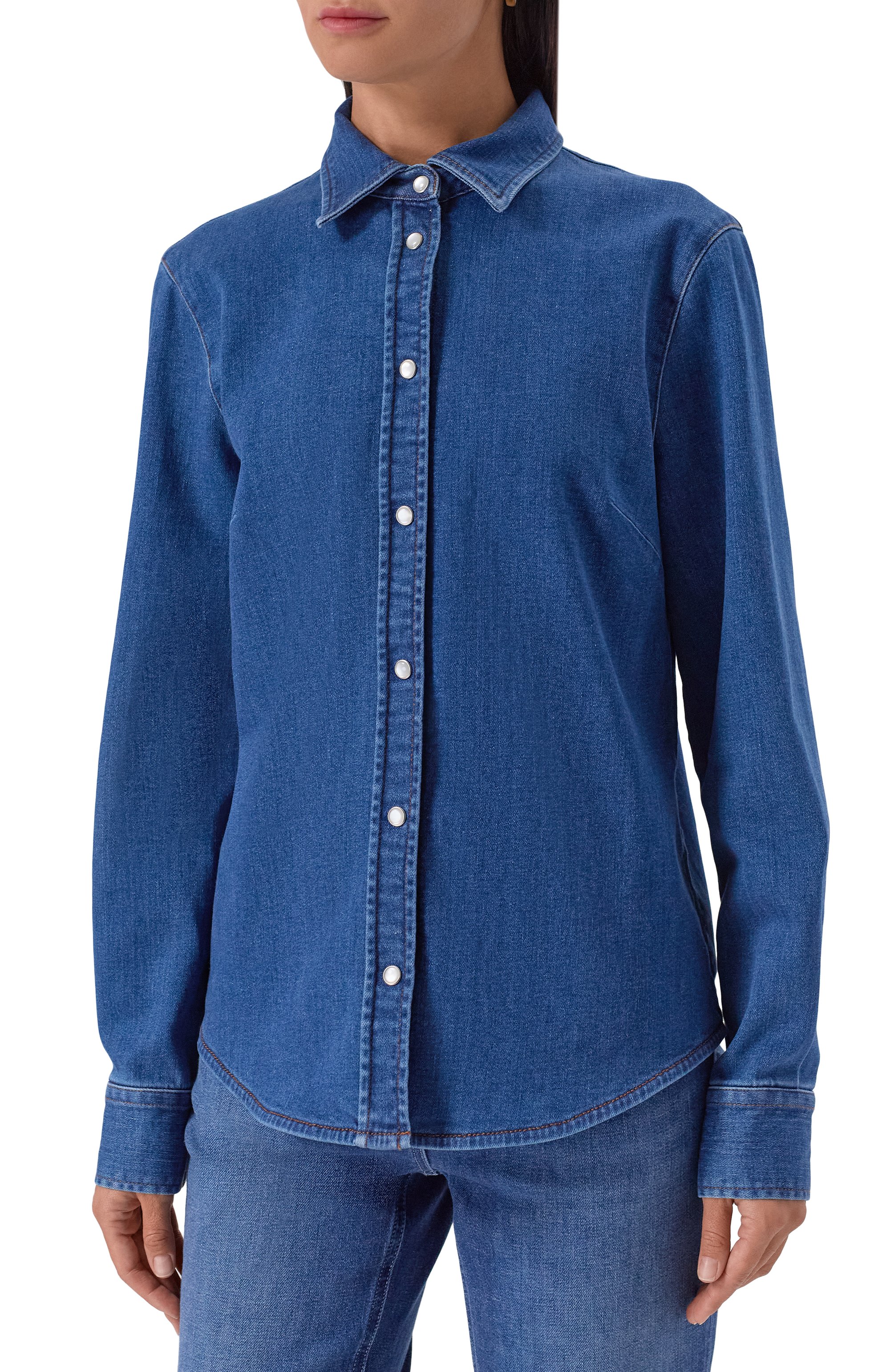 Джинсовая рубашка MVST, арт. M25.1PW.B010/B120, фото 3