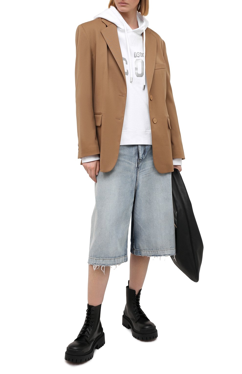 Хлопковое худи DSQUARED2, арт. S80GU0033/S25042, фото 2