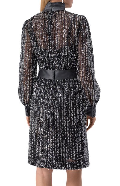 Платье с отделкой пайетками DOLCE & GABBANA, арт. F6TJYT/FLSKB, фото 4