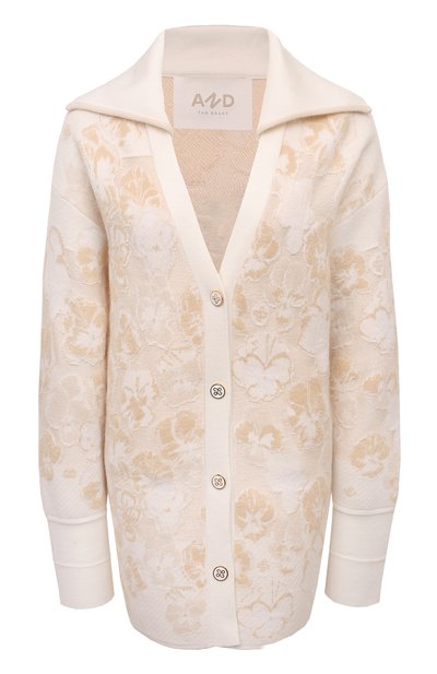 Женский кардиган из шерсти и вискозы AND THE BRAND, арт. W25-SH010-1202-101