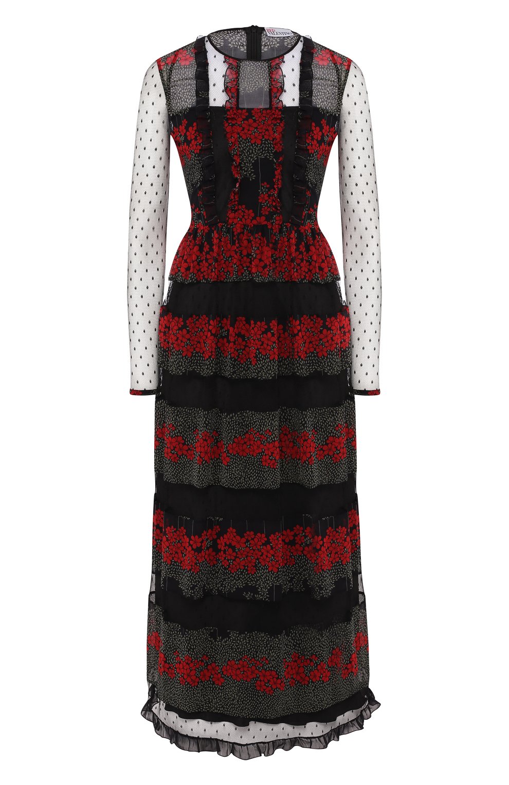 Плат ье-миди REDVALENTINO, арт. SR3VAG34/4AR, фото 1