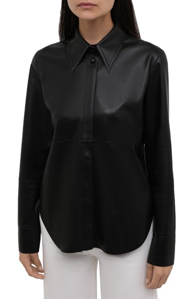 Рубашка из экокожи NANUSHKA, арт. NW20CRSH02299, фото 3