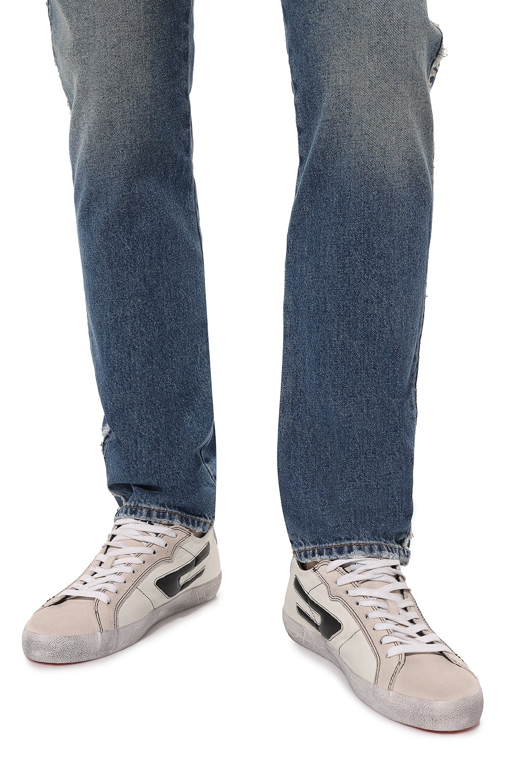 Кожаные кеды s-leroji DIESEL, арт. Y02741/PR663, фото 3