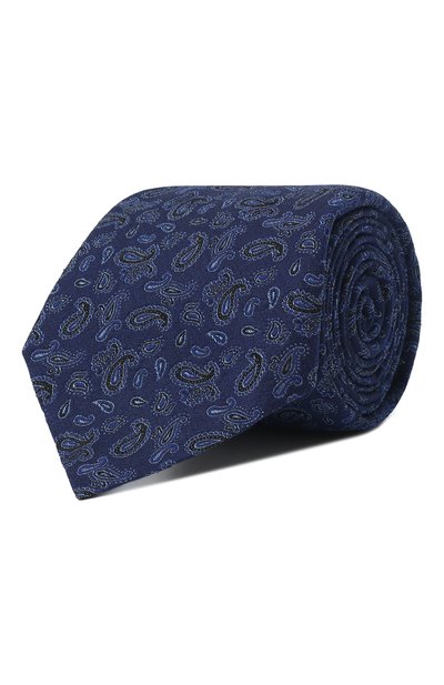 Мужской галстук из шелка и шерсти KITON, арт. UCRVKLC08F60
