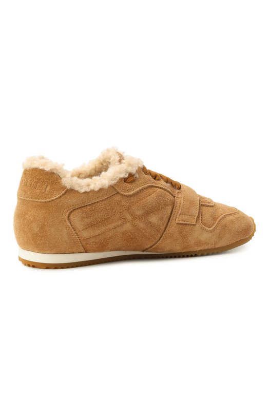 Замшевые кроссовки Casadei 2J919A0111VEL0U Коричневый  2J919A0111VEL0U Фото 5