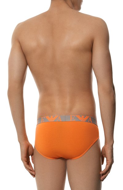 Комплект из трех брифов EMPORIO ARMANI разноцветного цвета по цене 6155 руб., арт. 111734/4R715, фото 5 Комплект из трех брифов EMPORIO ARMANI, арт. 111734/4R715, фото 5