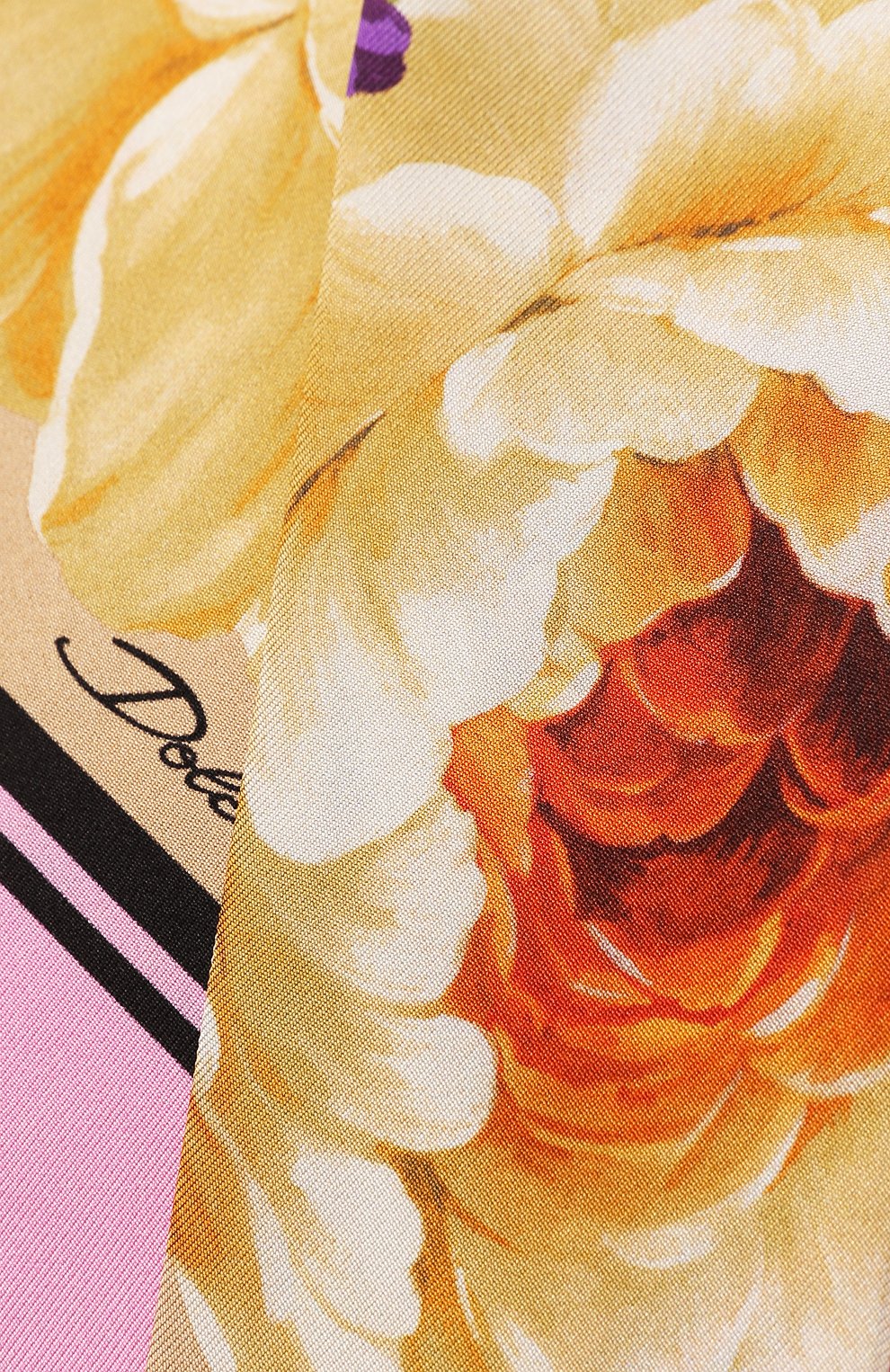 Шелковый платок DOLCE & GABBANA, арт. FS215A/GDS52, фото 2