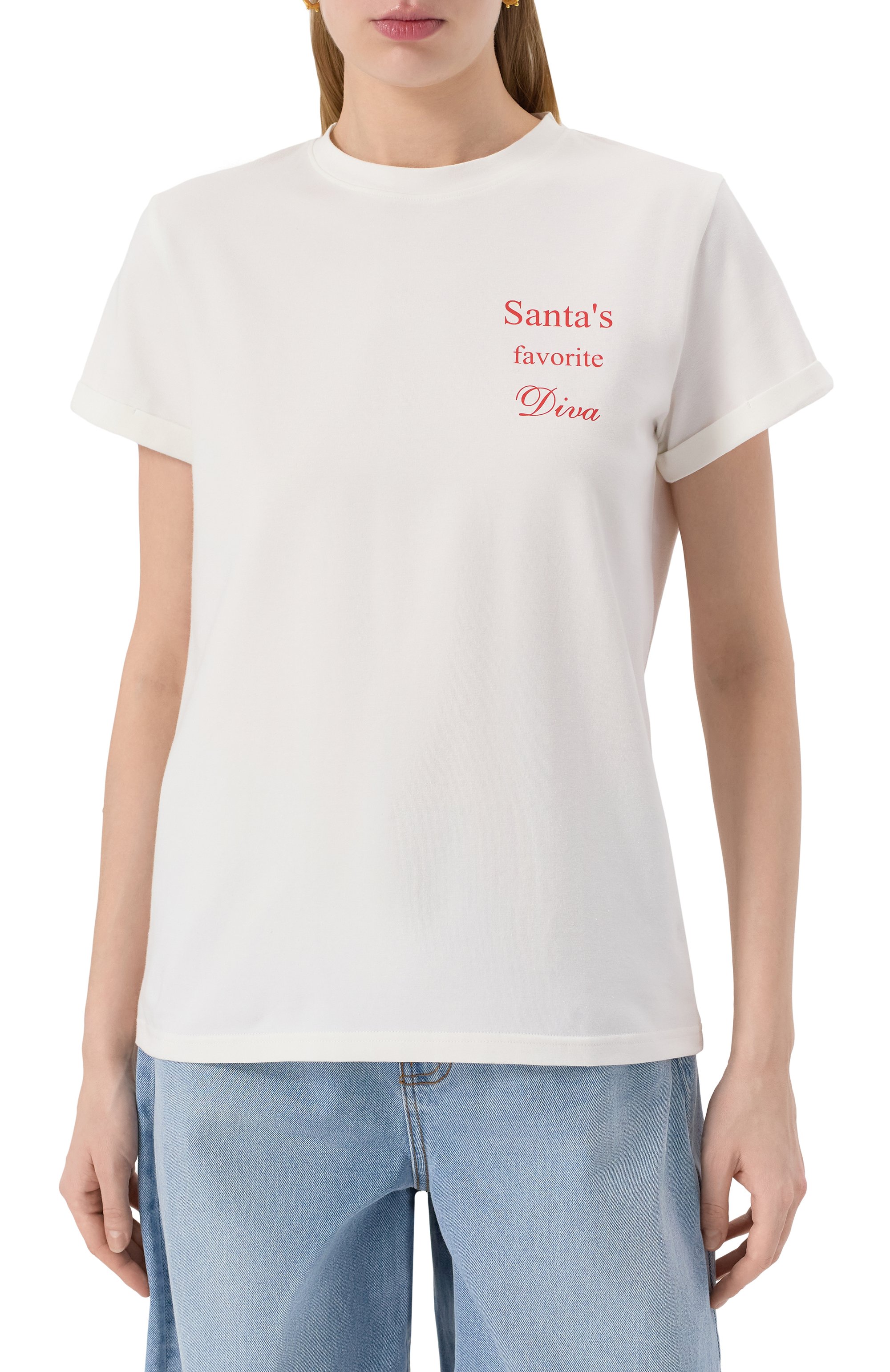 Хлопковая футболка SEVEN LAB белого цвета по цене 8190 руб., арт. CTR1.01.100.576.08121, фото 3 Хлопковая футболка SEVEN LAB, арт. CTR1.01.100.576.08121, фото 3