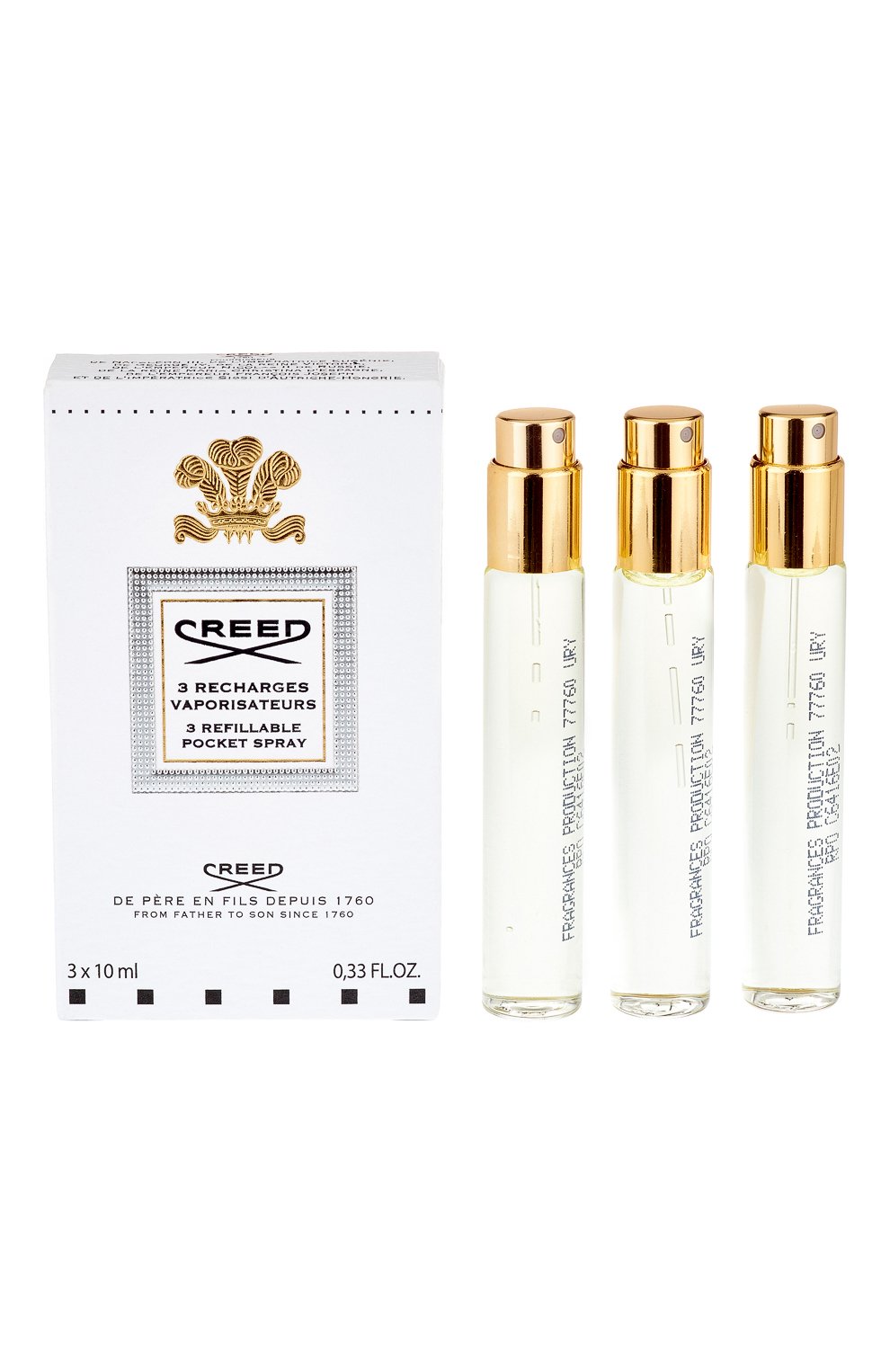 Дорожный набор green irish tweed (3x10ml) CREED, арт. 3508440310323, фото 1