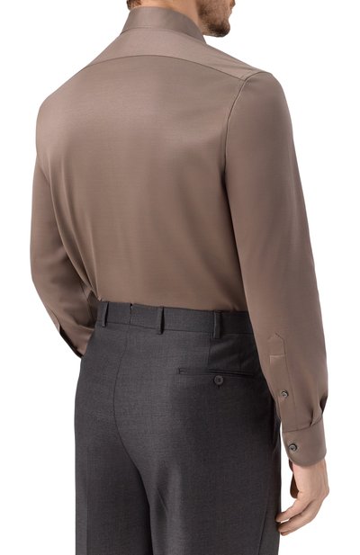 Хлопковая сорочка MVST, арт. SLIM/GABRIELLE/R0UND/1628-JERSEY (INTERL0CK), фото 4