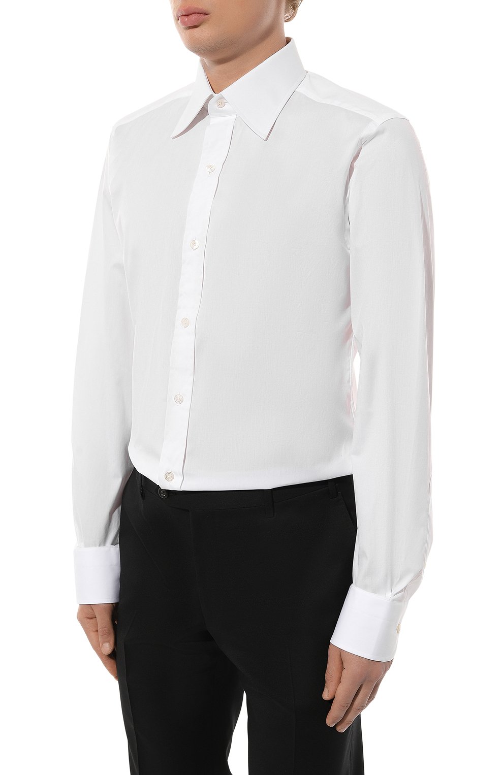 Хлопковая сорочка TOM FORD, арт. HSBC05/CGS02, фото 4