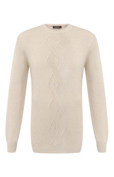 Мужской джемпер из смеси кашемира и шелка LORO PIANA, арт. FAI4313