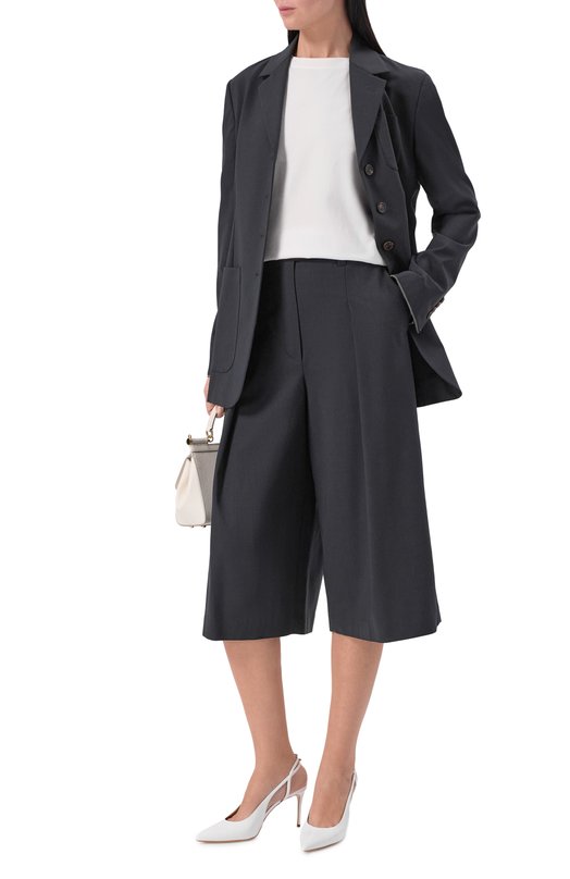 Хлопковая футболка Brunello Cucinelli M0T81BX800 Белый  M0T81BX800 Фото 2