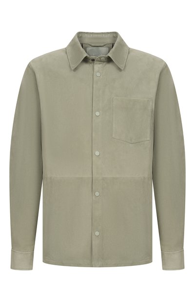 Мужская замшевая рубашка MVST, арт. M26.2PM.L004/L010 SUEDE