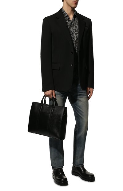 Кожаная сумка для ноутбука SERAPIAN, арт. SREVLMLL720039B, фото 3