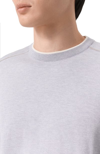 Джемпер из шелка и хлопка PAUL&SHARK, арт. 26411520, фото 5