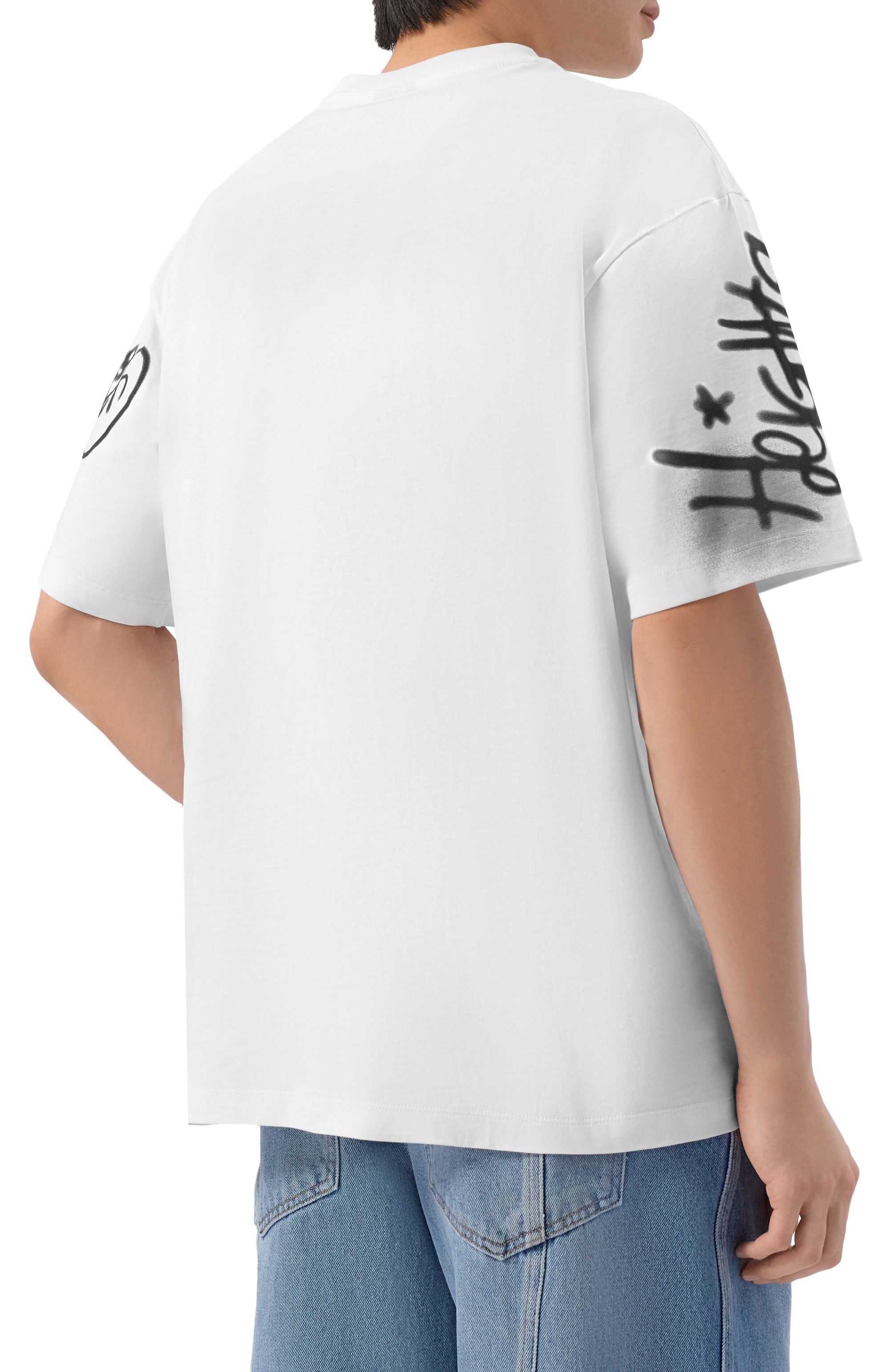 Хлопковая футболка COMME DES FUCKDOWN, арт. CFABM01944, фото 4