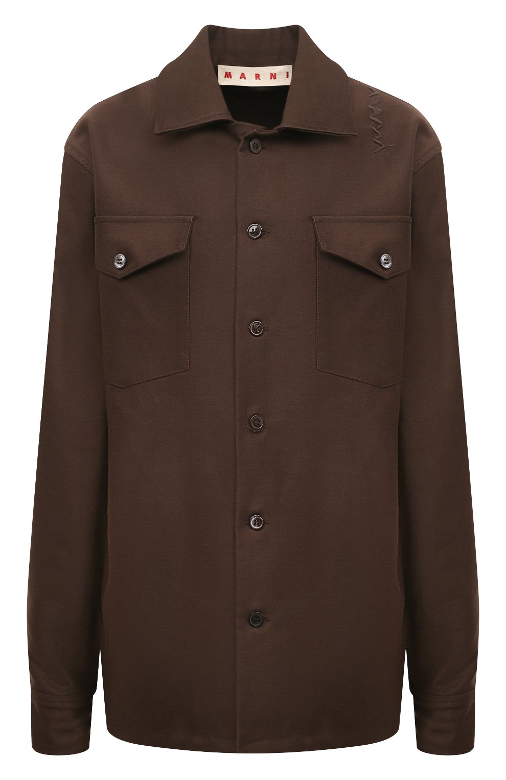 Атласная рубашка MARNI, арт. CUMU0310S1/TCY36, фото 1