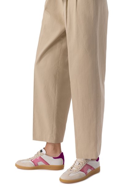 Кожаные кеды SANTONI, арт. WBPG61221FARCQUI, фото 3