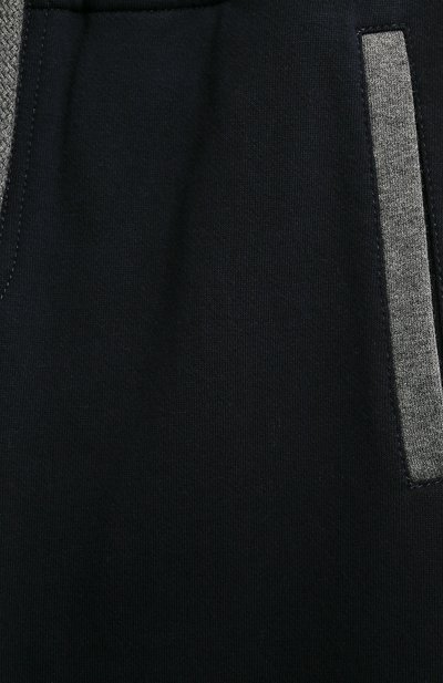 Хлопковые джоггеры BRUNELLO CUCINELLI, арт. BM836E348C, фото 3