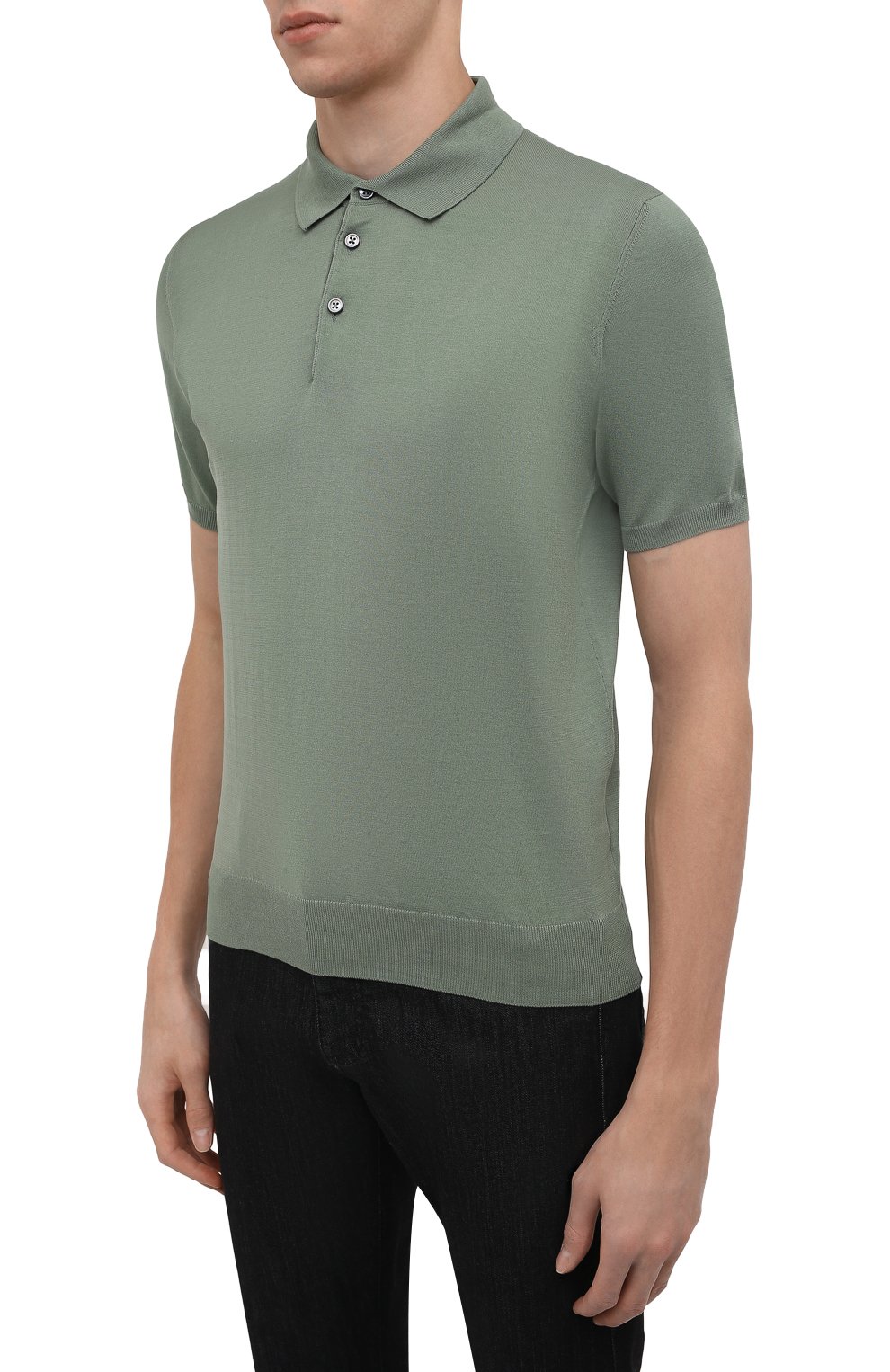 Хлопковое поло FIORONI, арт. MK20241C7, фото 3
