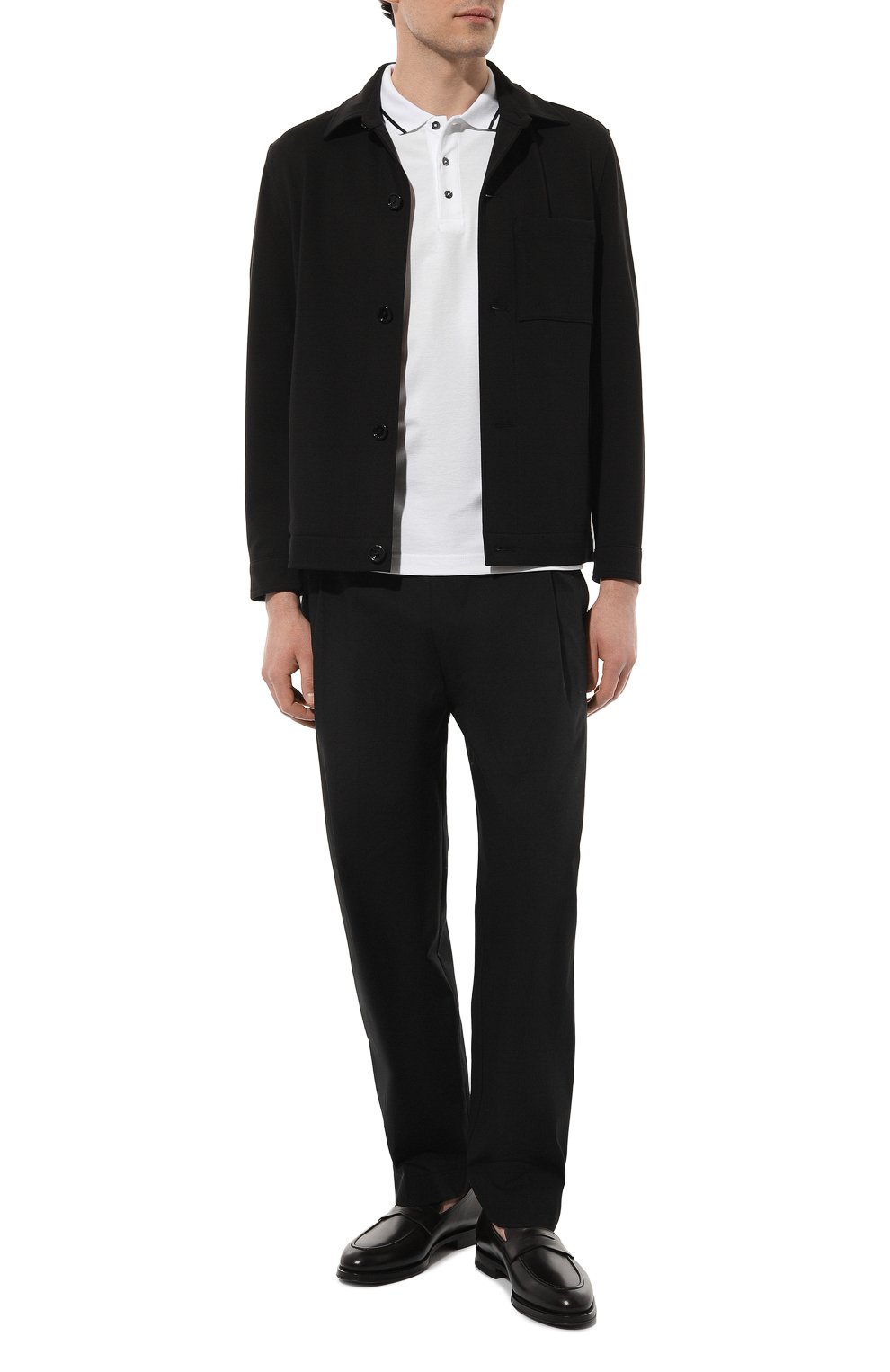 Хлопковое поло EA7, арт. 8NPF06/PJ04Z, фото 2