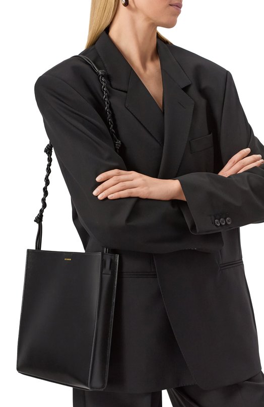 Сумка Tangle medium Jil Sander J07WG0023/P4841 Чёрный  J07WG0023/P4841 Фото 2