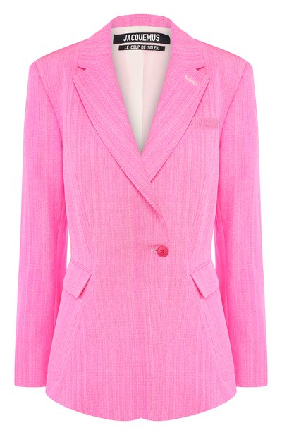 Женский жакет из смеси шелка и вискозы JACQUEMUS, арт. 201JA04/08450