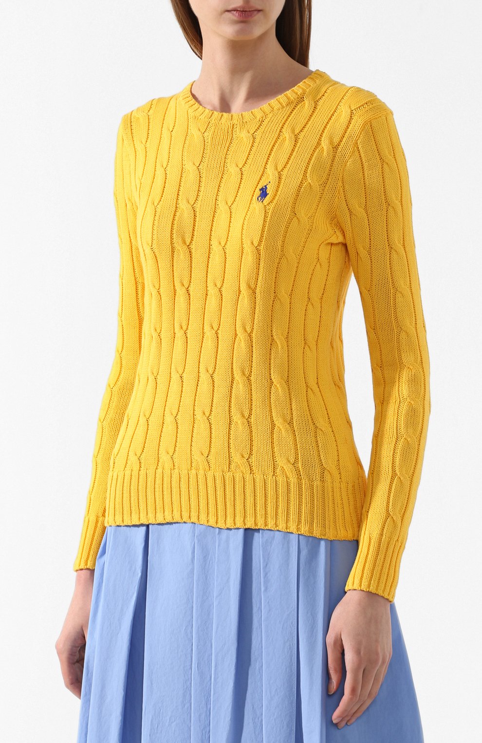 Хлопковый пуловер POLO RALPH LAUREN, арт. 211580009/0S191C09, фото 3