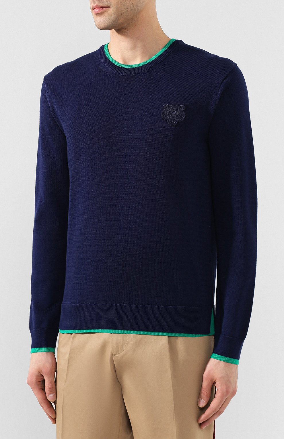 Хлопковый джемпер KENZO, арт. FA55PU2023AB, фото 3