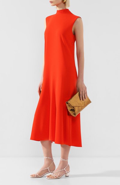 Платье VICTORIA, VICTORIA BECKHAM красного цвета по цене 47350 руб., арт. 2120WDR000840A, фото 2 Платье VICTORIA, VICTORIA BECKHAM, арт. 2120WDR000840A, фото 2