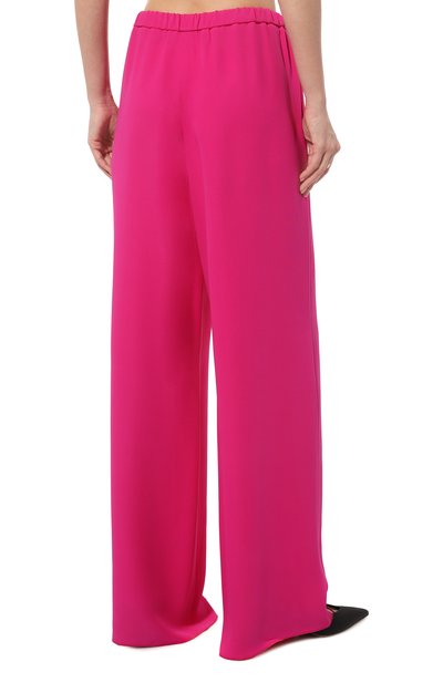 Шелковые брюки VALENTINO, арт. 3B3RB4551MM, фото 4