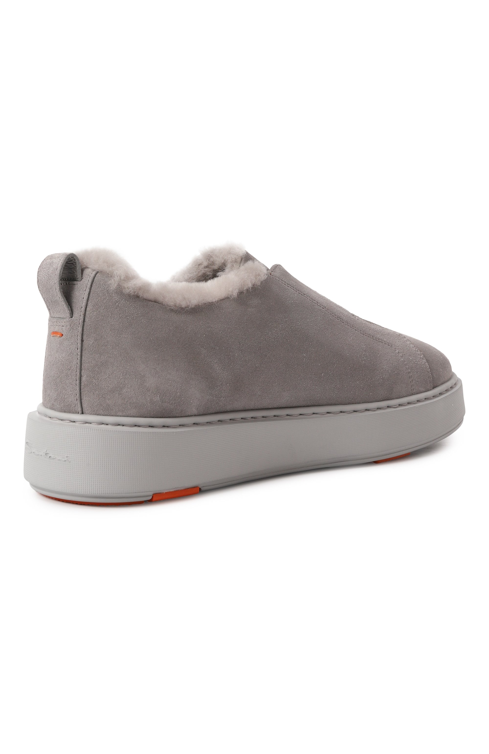 Замшевые кеды SANTONI, арт. WBCG61265GHIPSAP, фото 5