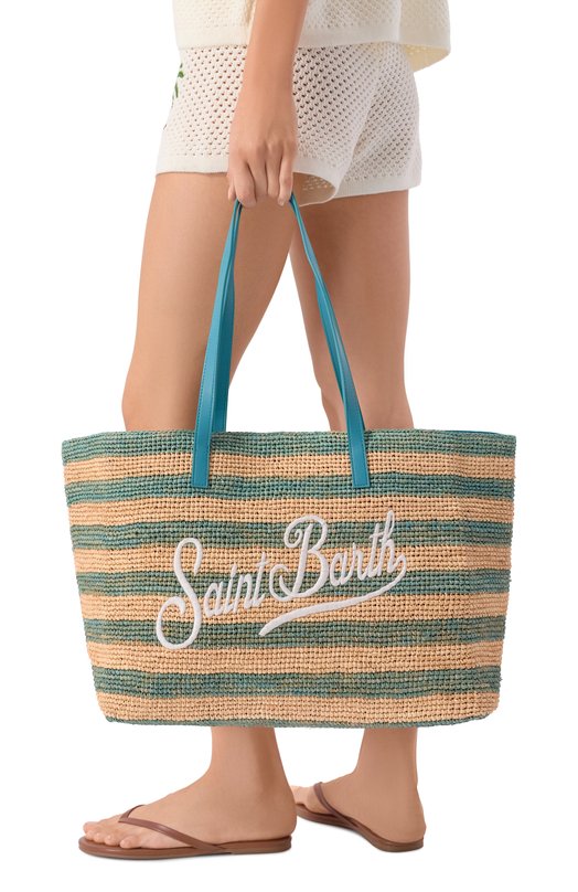 Сумка-тоут MC2 Saint Barth RAFFIA/STBA Разноцветный  RAFFIA/STBA Фото 2