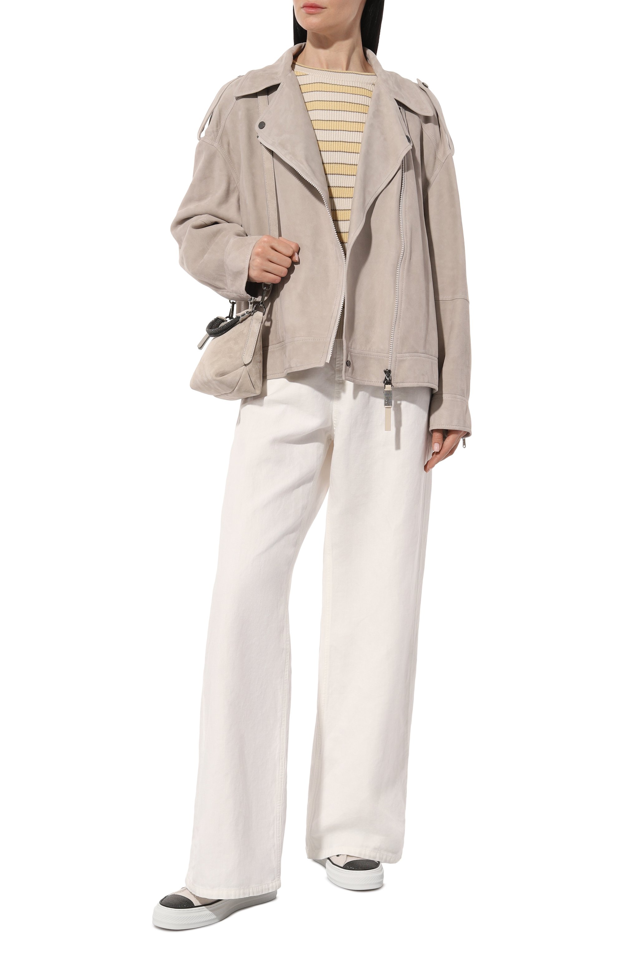 Текстильные кеды BRUNELLO CUCINELLI, арт. MZ58GB1301, фото 2